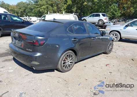 2008 Lexus Is 250 из США, поврежденный, VIN JTHBK262785080577